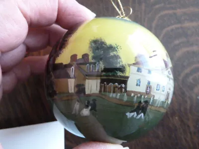 Mount Vernon George Washington Vintage Christmas Tree Ornament 1998 Painted  • $34.99