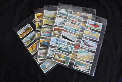 £3 • Buy Brooke Bond Transport Through The Ages 1966.  Full Set Of 50 Vintage Tea Cards.