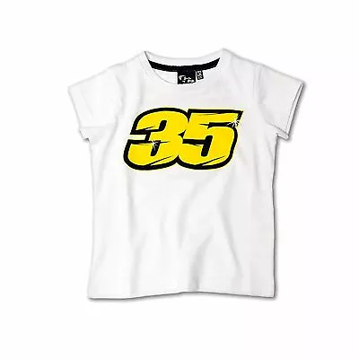 Youth T-shirt Motorcycle Rider Cal Crutchlow Number 35 Logo • £9.99