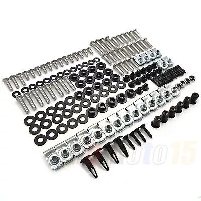 Fairing Bolt Kit Galvanized Complete Screws Fit For YAMAHA YZF R1 2004 2005 2006 • $26.99