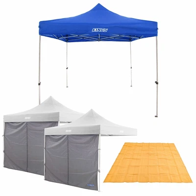 $215.41 • Buy Adventure Kings 3x3m Gazebo Portable Camping + 2 Side Wall + Mesh Flooring 3mx3m