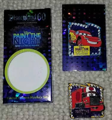 NEW Disneyland 60 Paint The Night LE Mystery Set Lightning McQueen & Mack W/Box • $29.99