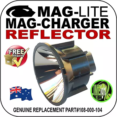 Maglite Upgrade Reflector Mag Charger Flashlight Torch Genuine Part Au Delivery • $12.93