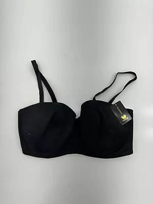 Wacoal Womens Black Strapless Bra Size 38DDD • $16