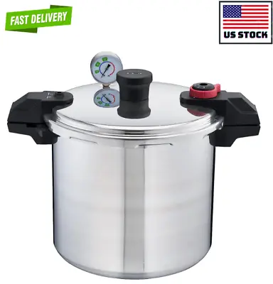 T-fal Pressure Cooker Aluminum Pressure Canner 22 Quart Induction • $106.99