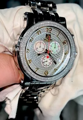 Men’s Techno JPM Diamond Watch Big Casing Joe Rodeo Jojo Don Co Benny Co • $309.99