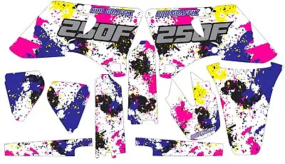 Graffiti GRAPHICS For Yamaha YZ 250f YZ250f 2000 2001 2002 Stickers Decals • $58.99