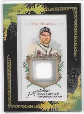 Mike Hampton 2008 Allen And Ginter Baseball Framed Jersey #AGRMH • $6