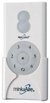 DC HAND HELD REMOTE TRANSMITTER By Minka-Aire RC1000 In White Finish • $49.90