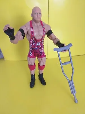£9.99 • Buy Wwe Ryback Action Figure With Crutch Good Condition 