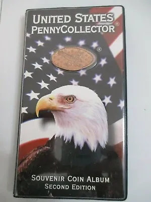 United States Pennycollector Filled With 26 Elongated Pennies • $53.95