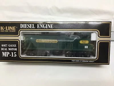 K-Line O-scale Kennecott Copper MP-15 Switch Engine No. K-22521C • $100