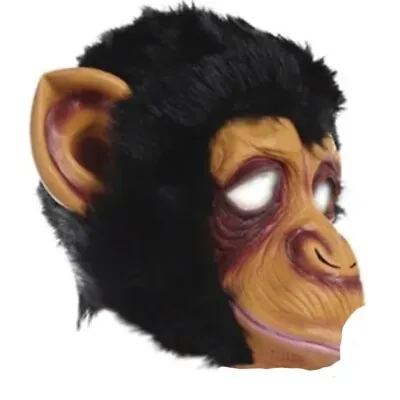 Chimp Mask Adult Chimpanzee Monkey Halloween Costume Cosplay • $20.83