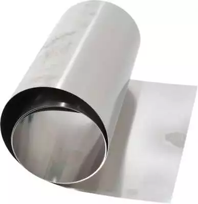 Type 302 Stainless Steel Shim Stock Roll 6  Wide X 50  Long X 0.006  Thick • $33.79