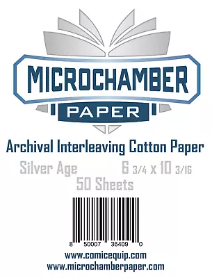 MicroChamber Paper Silver Size 50 Sheets 6-3/4  X 10-3/16  • $24.99