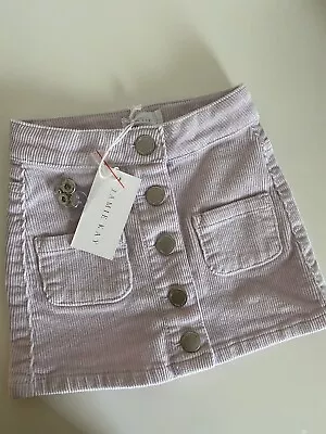 NWT Jamie Kay Ava Cord Skirt - Soft Lilac - Size 1 • $25