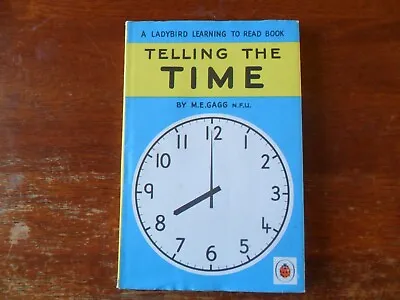 Ladybird Book Series 563 Telling The Time 1st Edition • £4.99