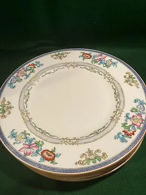 4-Minton B898 (MINTON ROSE) Dinner Plates 10 1/4 Inches England • $39.99