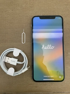 $182.50 • Buy Apple IPhone X - 256GB - Silver (Unlocked)