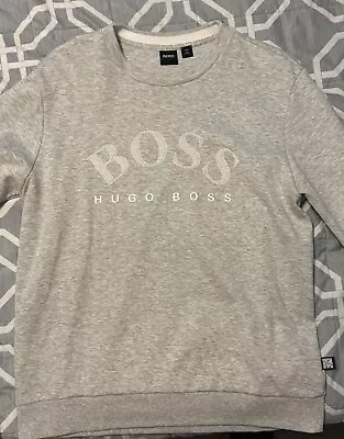 Hugo Boss Men XL Crew Neck Logo Sweatshirt • $50