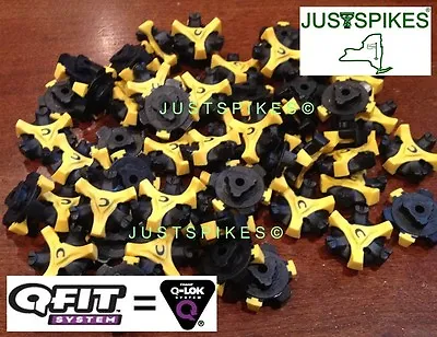 20 STINGER YELLOW Q Fit Q Lok Golf Spikes Cleats Softspikes Champ Justspikes • $19.73