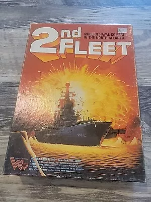 Victory Games-2nd Fleet - Organized Modern Naval Combat In The North Atlantic • $15.15