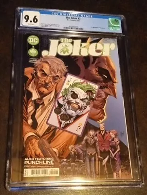 The Joker #2 (2021) CGC 9.6 NM+  1st App. Of Vengeance Daughter Of Bane ~#Batman • $52.95