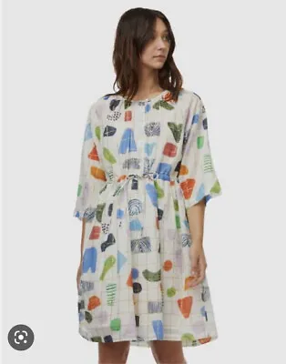 $69 • Buy Gorman X Julia Flanagan Dot Com Dress Size 10