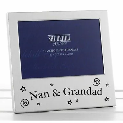£5.99 • Buy Nan & Grandad Photo Frame Christmas Home Decor Gift Present Occasions 5 X 3.5 