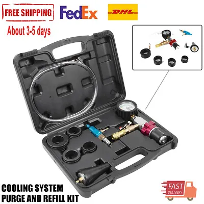 $62.49 • Buy Airlift Cooling System Antifreeze Radiator Vacuum Purge And Coolant Refill Kit