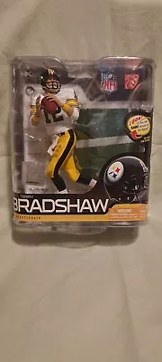 Terry Bradshaw McFarlane NFL Series 26 Variant White Steelers Jersey 2672/3000 • $47.99