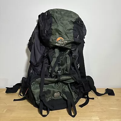 LOWE ALPINE Netherworld 90 GREEN BLACK BACKPACK Hiking Outdoor Camping Load Out • $87.95