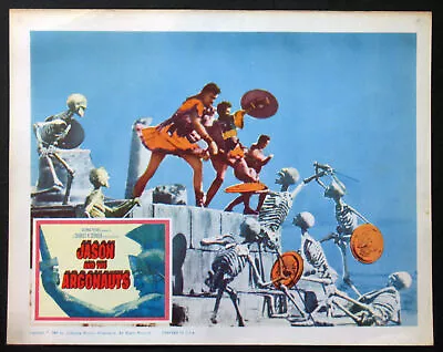 Jason And The Argonauts Skeleton Battle 1963 Best Lobby Card • £187.94