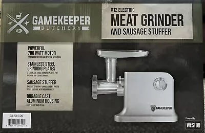 Mossy Oak GameKeeper #12 Electric Meat Grinder And Sausage Stuffer • $130