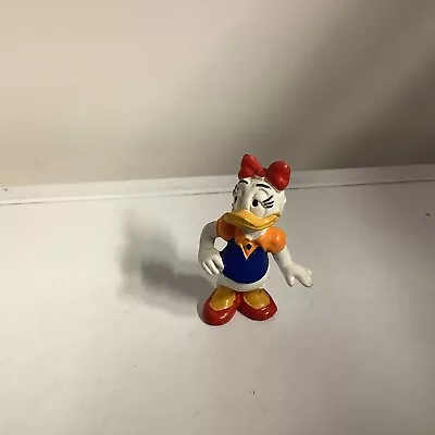 Daisy Duck Walt Disney Figure Bullyland Made In Germany 2.5” Figure Vintage • £2.99