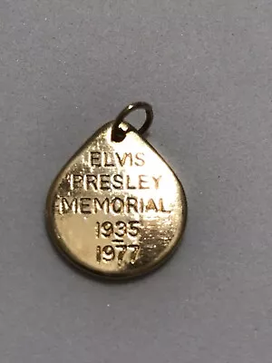 Elvis Presley Memorial Pendant Charm 1935-1977 • $25