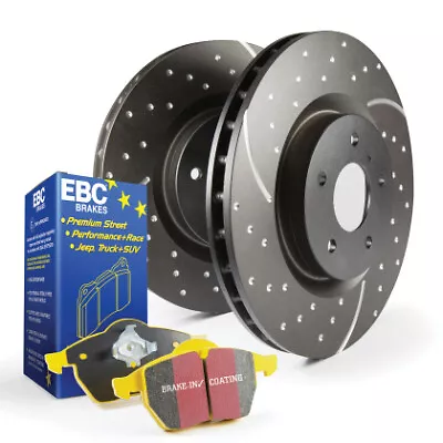 EBC YellowStuff Brake Pads & GD Rotors For 240SX S13 S14 4lug [Front] • $296.45