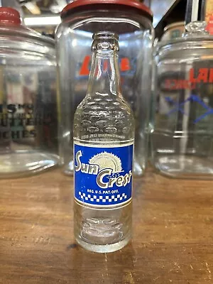 $19.99 • Buy Vintage Suncrest Soda Bottle Granite Falls North Carolina Nc Sundrop Cheerwine