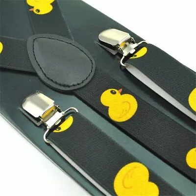 1pc Cartoon Style Suspenders Men's Shirt Trousers Braces Holder Unisex Fashion S • $23.20