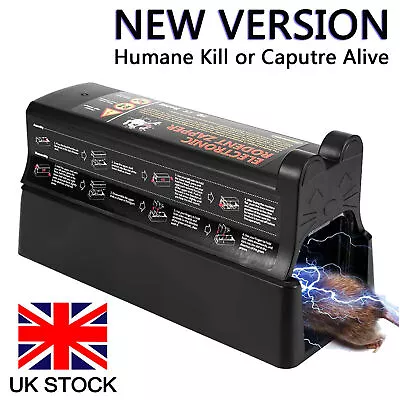 £2.99 • Buy Electronic Mouse Trap Mice Rat Killer Victor Pest Control Electric Rodent Zapper