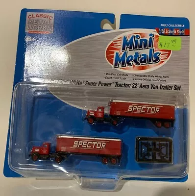 Mini Metals Truck And Trailers - Spector • $2.50