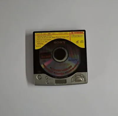 Sony D V8000 Vintage Discman Japan Portable Video CD Player   • $80