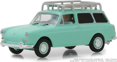 Greenlight Estate Wagons 1965 VW Volkswagen Squareback W/Roof Rack Green  • $9.99