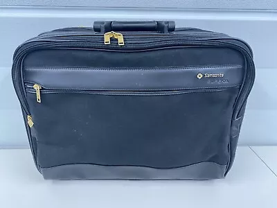 Samsonite Eureka Cabin Suitcase Overnight Bag Black 48x34x16cm • £29.50