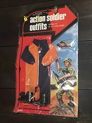 Vintage 1960s Action Soldier Outfit Fits GI Joe Hasbro Doll Army Set Sealed Toy • $45