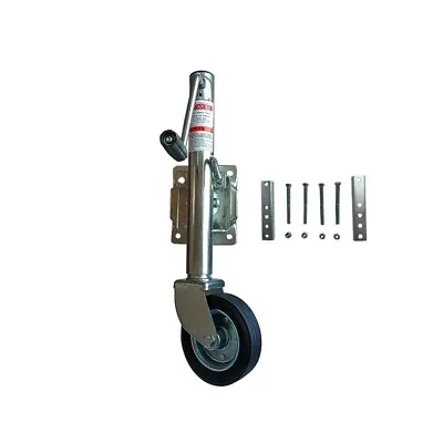 6  INCH JOCKEY WHEEL Side Wind 1200LBS With Weld On Or Bolt On Clamp Trailer • $139