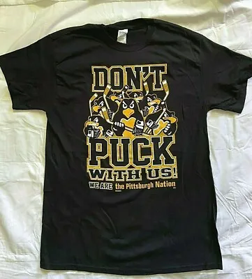 $10.48 • Buy Pittsburgh Penguins Don't Puck With Us Black T Shirt