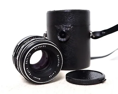 Meyer Optik Gorlitz Oreston 50mm 1.8 Prime Lens For M42 Fit With Caps • £59.99
