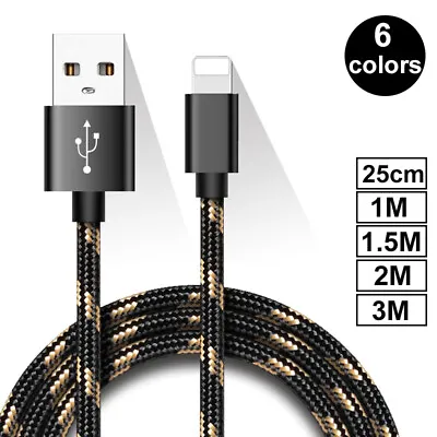 $2.88 • Buy USB Charger Cable For IPhone 5 6 7 8 SE 11 XR XS 12 Fast Charging Data Sync Cord