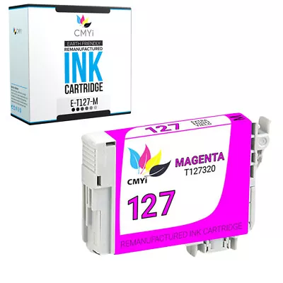 Compatible For Epson 127 Ink Cartridge Fits Workforce 545 60 630 633 635 645 840 • $10.99